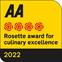 4 AA Rosette award for culinary excellence 2022