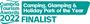 Finalist - Camping, Glamping & Holiday Park of the Year - Cumbria Tourism Awards 2022
