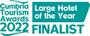 Finalist - Large Hotel of the Year - Cumbria Tourism Awards 2022