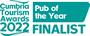 Finalist - Pub of the Year - Cumbria Tourism Awards 2022