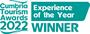 WINNER - Experience of the Year - Cumbria Tourism Awards 2022