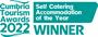 WINNER - Self Catering Accommodation of the Year - Cumbria Tourism Awards 2022