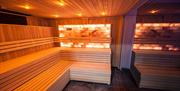 Sauna at Beech Hill Hotel & Lakeview Spa in Bowness-on-Windermere, Lake District