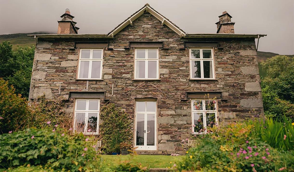 Exterior of Broad How Guest House in Ullswater, Lake District
