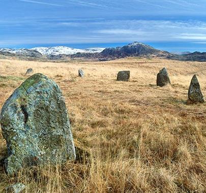 Burnmoor stone circles. Photo courtesy of the Lake District National Park.