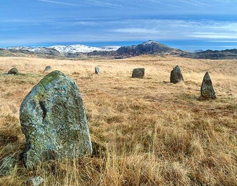 Burnmoor stone circles. Photo courtesy of the Lake District National Park.