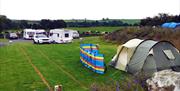Camping and touring pitches at Sizergh Caravan and Camping