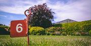Putting Green at Best Western Plus Castle Inn Hotel in Bassenthwaite, Lake District