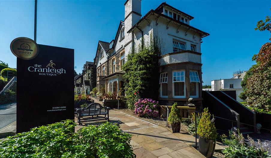 Cranleigh Boutique Hotel, Bowness-on-Windermere. Photo: Sarah Hendry.