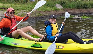 Instructed kayaking with Graythwaite Adventure