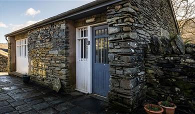 Exterior of Elterwater Park Self Catering Barns in Ambleside, Lake District