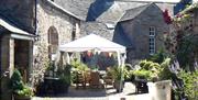 Gardens at Quirky Workshops in Greystoke, Cumbria