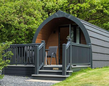 Camping Pods at Holgates Holiday Park in Silverdale, Cumbria