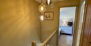 Decorations and Stairwell at Jasmine Cottage in Kirkby Lonsdale, Cumbria