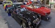 Classic Cars at Lakeland Motor Museum in Newby Bridge, Lake District