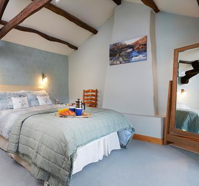 Master Bedroom at Rose Cottage in Hesket Newmarket, Lake District