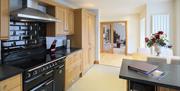 Self Catering Kitchen at Meadowcroft Cottage in Hillcroft Park Holiday Park in Pooley Bridge, Lake District