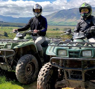Group Escorted Quad Biking at Rookin House Activity Centre in Troutbeck, Lake District