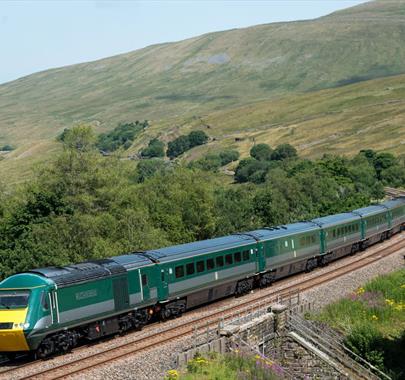 The Staycation Express on the Settle to Carlisle Railway