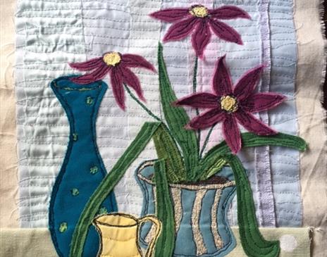 'Applique & Stitch' Discovering Machine Embroidery with Sarah Ames