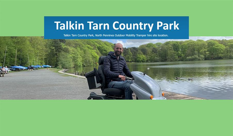 Tramper hire at Talkin Tarn Country Park
