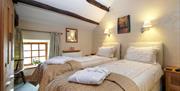Twin Room at Rose Cottage in Hesket Newmarket, Lake District