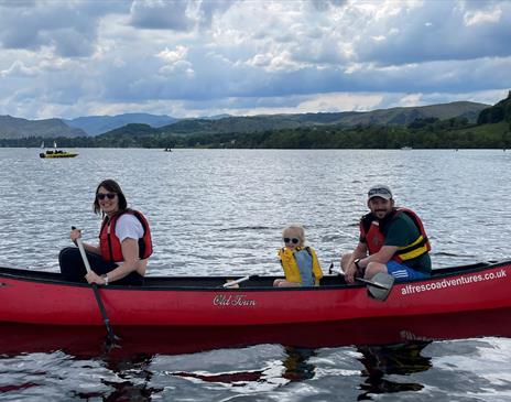 Canoeing - Watersport Hire Ullswater from Alfresco Adventures