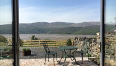 View from Snowdonia holiday cottage at Graig Wen