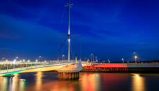 Pont y Ddraig Harbour Bridge