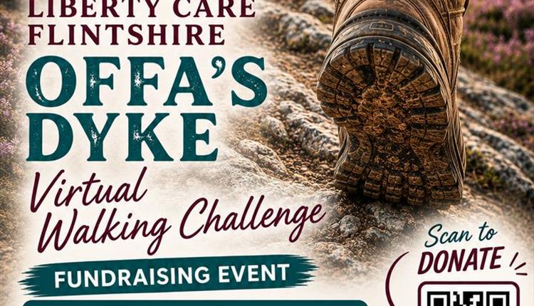 Liberty Care Flintshire Offa's Dyke Virtual Walking Challenge - Tue 14/Wed 15 July 26