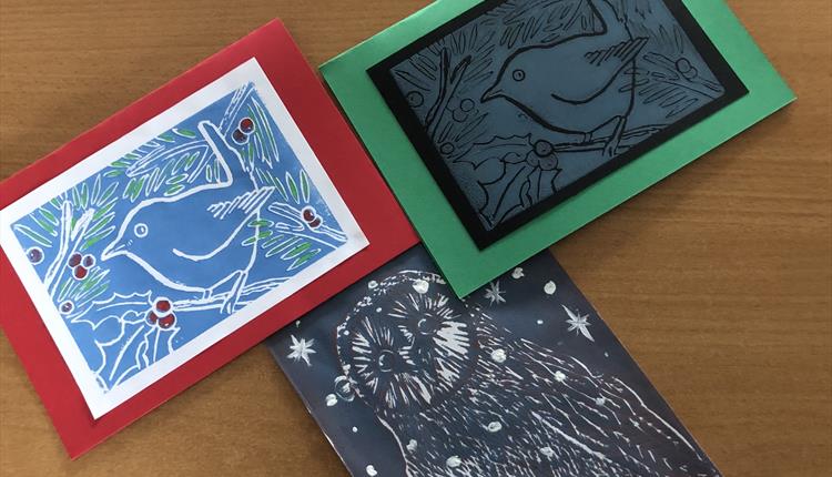 Lino Printing Workshop with Lora Alaw Art