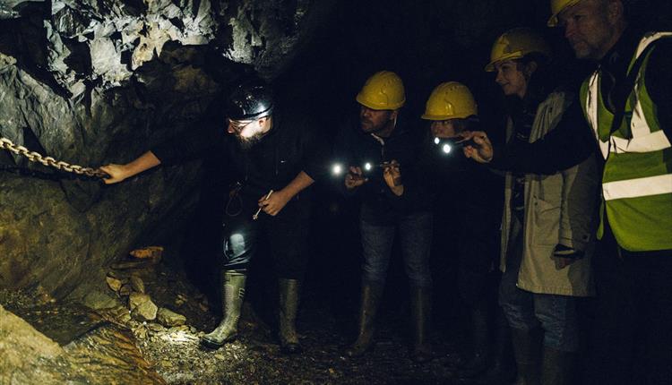 Exploring an old Welsh slate mine with Corris Mine Explorers