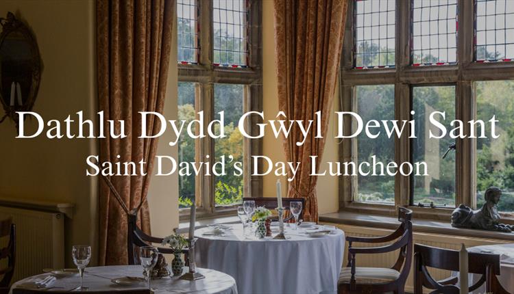 Dathlu Dydd Gŵyl Dewi Sant | Saint David's Day Luncheon at Bodysgallen Hall