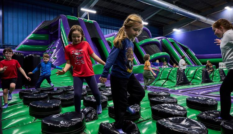 deeside inflatable park