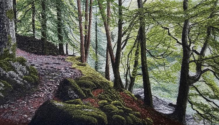 Alison Holt Textile Artist Solo Exhibition- The Threads of Nature