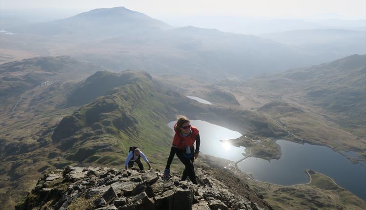 Open Climb Snowdon Crib Goch Group Walk