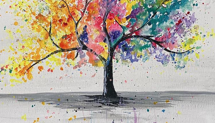 Painting party in Colwyn Bay: Sheldon's Cafe Bar