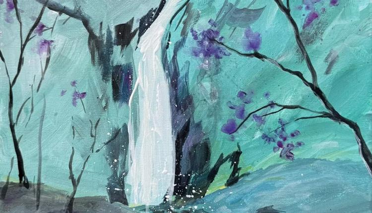 Painting party in Bangor: Clio Lounge
