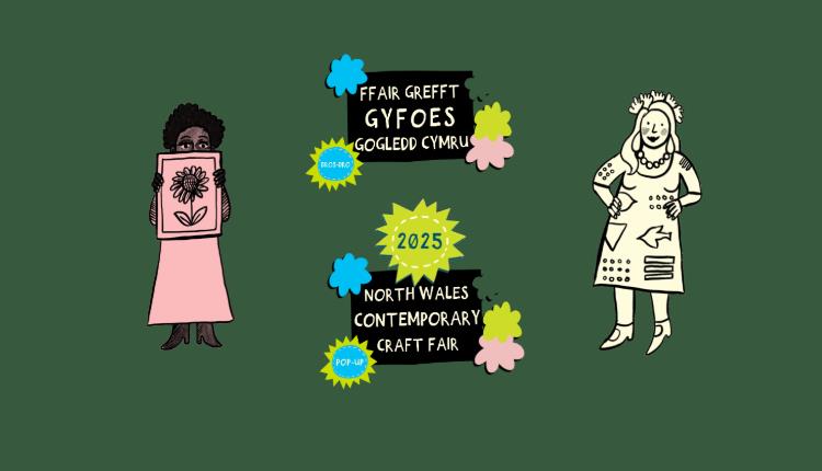 Pop-up North Wales Contemporary Craft Fair - 12th of July