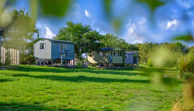 Brook Cottage Shepherd Huts - multi-award winning luxury boutique adults only glamping located on the Llyn Peninsula, North Wales
