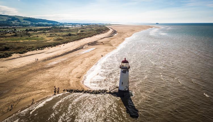 point of ayr lighthouse talacre beach