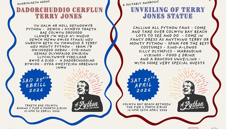 Terry Jones Statue Unveiling