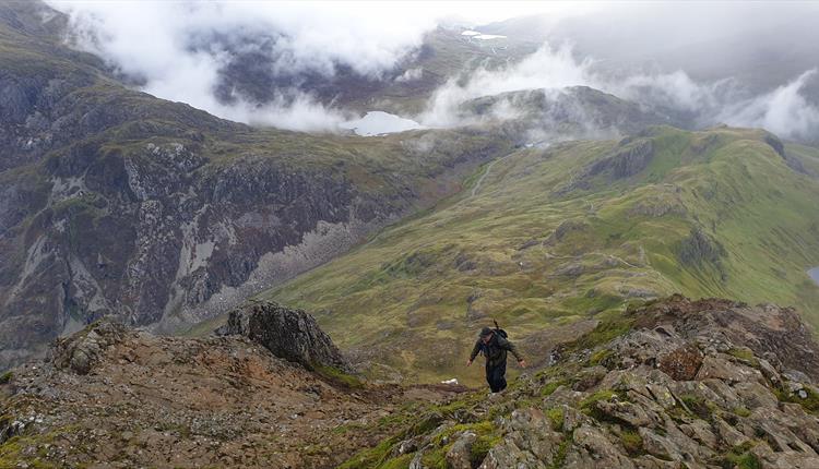 Open Climb Snowdon Crib Goch Group Walk