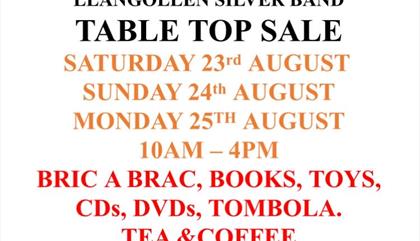 Llangollen Silver Band Jumbo Sale