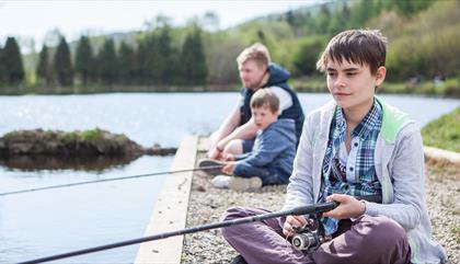 Family fishing