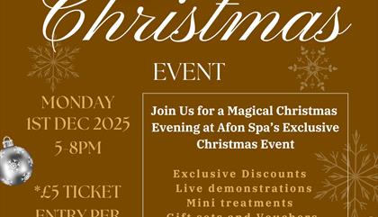 Afon Spa Christmas Event