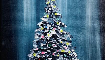 Paint a Christmas Tree at The Royal Oak with The Paint Club