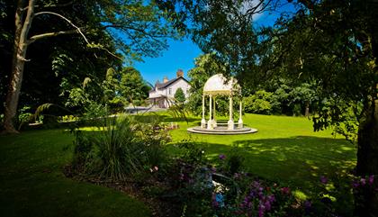 5* Plas Dinas Country House, the former home of Lord Snowdon and award-winning hotel in North Wales