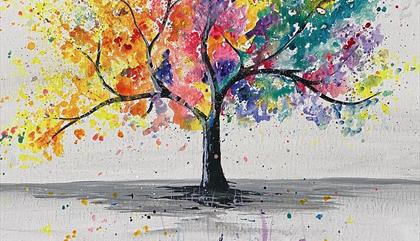 Painting party in Colwyn Bay: Sheldon's Cafe Bar