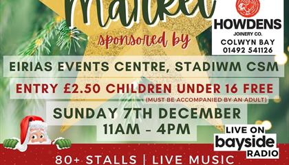 Colwyn bay Christmas market